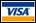We accept Visa